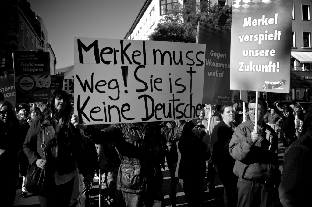 Aufmarsch der AfD im Oktober 2015 in Passau