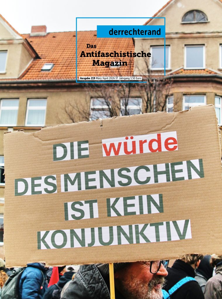 antifa Magazin der rechte rand